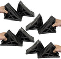 Rubber Wheel Chocks for RV Trailer by Unknown