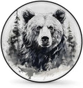 Rv Spare Tire Cover Wheel Mountain Bear Gray Tire Covers Wheel Protectors by FengQuGou