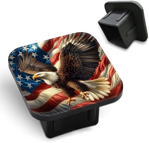 Eagle with Spread Wings Hitch Cover Fits by Unknown