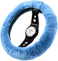 Andalus Brands Luxury Fluffy Car Steering Wheel Covers – Genuine Merino by AndalusBrand