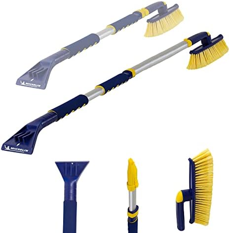 MICHELIN Snow Brush for Car Windshield – Ice Scraper by Michelin