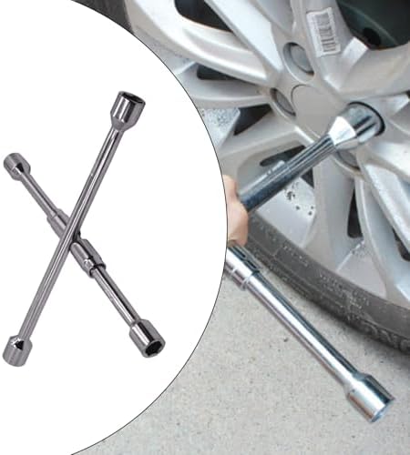 14-Inch Foldable 4-Way Lug Wrench Set - Image 5