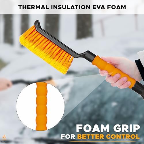 EcoNour 17" Snow Brush & Ice Scraper - Image 6