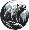Bear and Mountain Spare Tire Cover Wheel Protectors by Ovitssrk