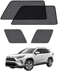 Car Window Shade for Toyota RAV4 2019-Now, 4 Pack Magnetic Mesh Sun Shades for by Unknown