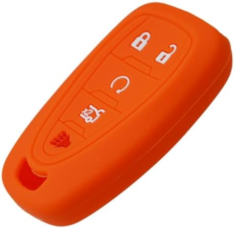 Orange Key Fob Cover Case for Chevrolet Malibu Camaro Trax Traverse Sonic Cruze - Image 7