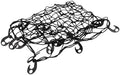 Roof Rack Cargo Net 120x90cm Luggage Basket Mesh Cover Car Top Carrier Barrier by Unknown