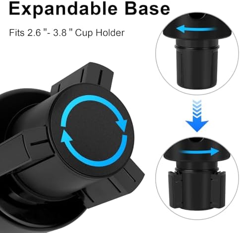 Car Cup Holder Expander, Large Cup Holder Extender - Image 3