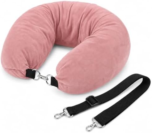 Stuffable Neck Pillow for Travel, Packable Neck Pillow by NK+HealthCare