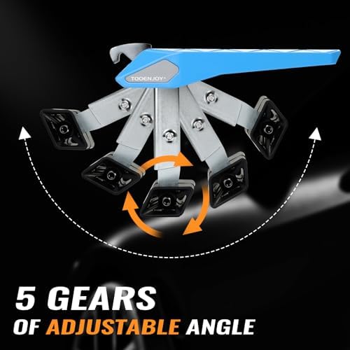 Tooenjoy Folding Car Door Step Vehicle Pedal Ladder - Image 3