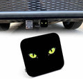 Hitch Receiver Cover Cat Eye, Rubber Trailer Hitch Cover Towing Hitch Cover by Beabes