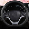 Cxtiy D-Shaped Flat Bottom Steering Wheel Cover by Cxtiy