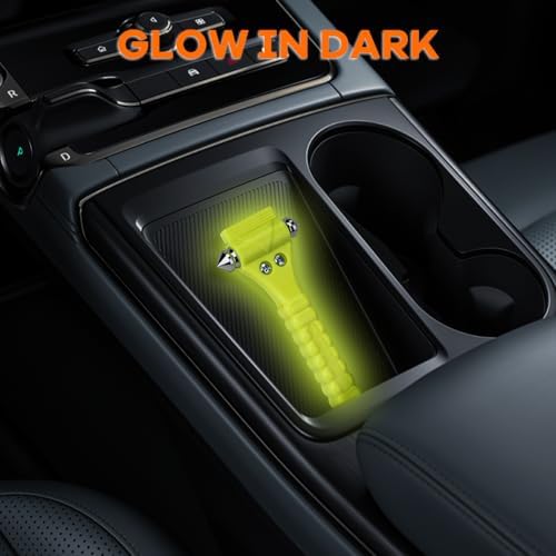 SINSEN Car Safety Hammer, Window Glass Hammer Breaker and Seatbelt Cutter - Image 4