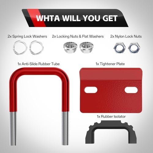 Anti Rattle Hitch Clamp, Hitch Tightener - Image 3