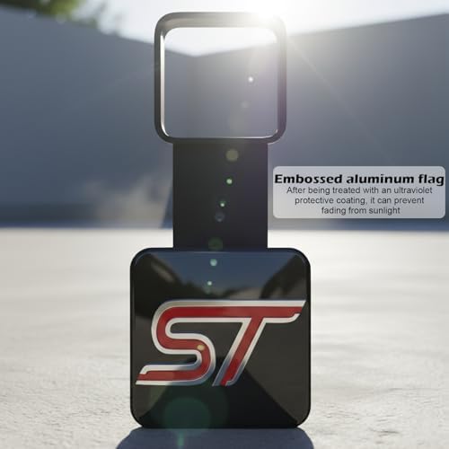 ST Logo Hitch Cover for 2 Inch Receivers, ST Trailer Hitch Cover Tube Plug - Image 4