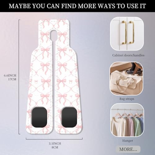PU Leather Car Seat Hook, Storage Headrest Hanger, Cute Car Backseat Organizer - Image 4