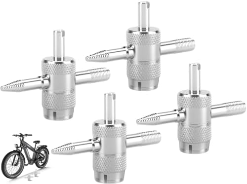 4PCS 4-Way Valve Core Tool Tire Valve Stem Tool by Unknown
