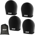RVMATE RV Tire Covers, Fits 40"-42" Diameter Tires, 4 Pack Wheel Cover by RVMATE