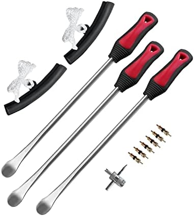 ROTATION 14.5" Steel Tire Spoons Tool Set, Professional Tire Removal Tools by ROTATIONTools