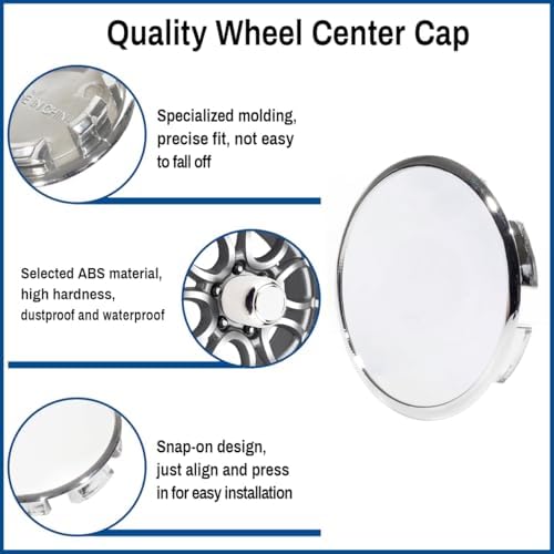 Open End Plus Plug Center Caps for Trailer RV Replacement EZ Lube Cap - Image 4