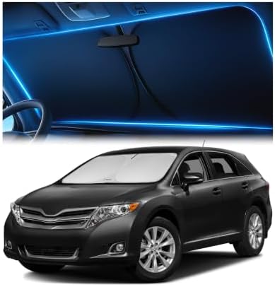 Magnelex Windshield Sun Shade for Toyota Venza 2009-2015, Foldable Car Window by Magnelex