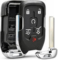 Key Fob Shell Case Replacement for 2014-2017 Chevy Tahoe Suburban GMC Yukon by USAREMOTE