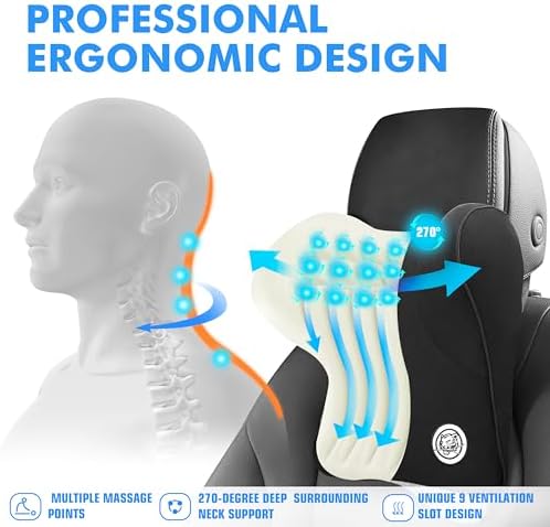 Car Neck Pillow for Driving Seat Car Headrest Pillow - Image 2