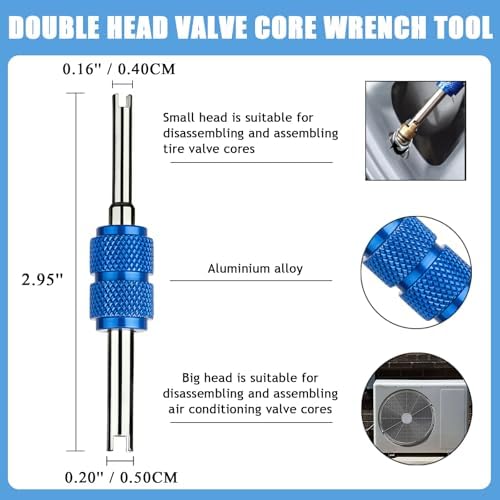 6Pcs Valve Core Wrench Tools, Single & Dual Head Wrench Tools - Image 7