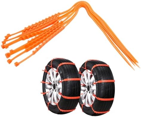 Topteng 20Pcs Emergency Snow Tire Chains Anti-Skid Traction Belts by Topteng