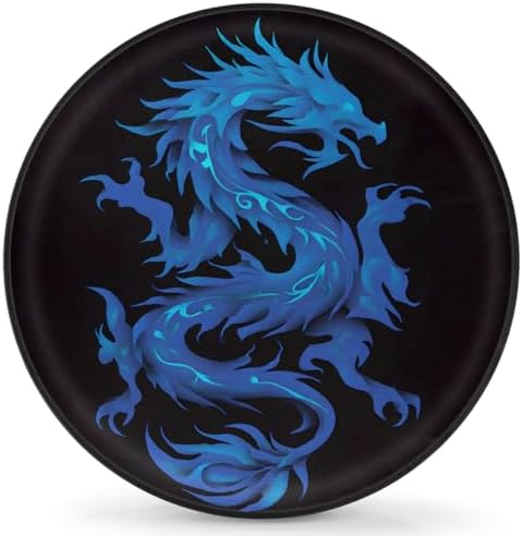 Blue Dragon Art Spare Tire Cover Dust-Proof Wheel Protector by Unknown
