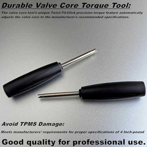 Valve Core Torque Tool, Avoid TPMS Damage, Valve Core Removal and Installation - Image 2