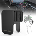 E-Track Dirt Bike Wheel Chocks, Bike and Dirt Bike in Enclosed by Levendor