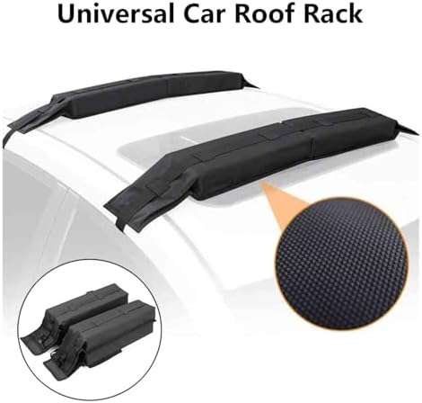 Universal Car Roof Luggage Soft Rack Pads Compatible - Image 4