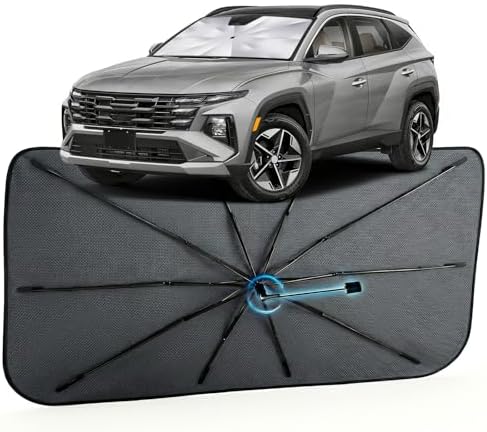 Car Windshield Sun Shade Umbrella by MakeLifeBetter