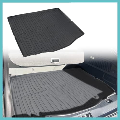AOSKonology Mustang Mach-E All Weather Trunk Mat, 3D Cargo Liner Rear Floor Mat by BestEvMod