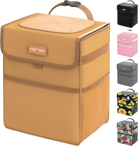 HOTOR Car Trash Can, Leak-Proof Car Organizer by HOTOR