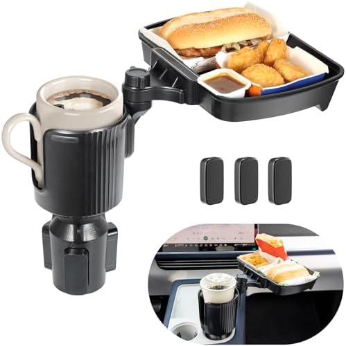 Car Large Cup Holder Expander, 2-in-1 Cupholder Extender by Sancaral