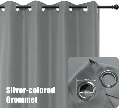 BONZER Outdoor Curtains for Patio Waterproof Thick Privacy - Image 2