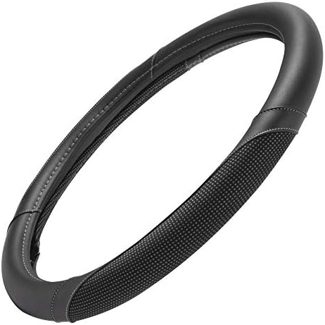Motor Trend White Steering Wheel Cover - Image 4