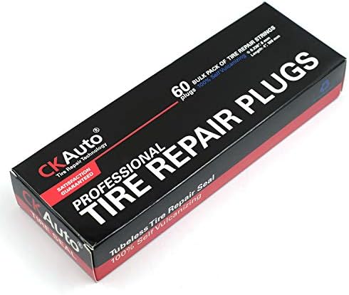 CKAuto 60 pcs 4" Black Tire Repair Strings Tire Repair Plugs - Image 5