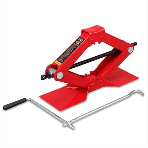 Big RED T10152-4 Torin Car Scissor Jack: Steel Portable Tire Jack by BIGRED