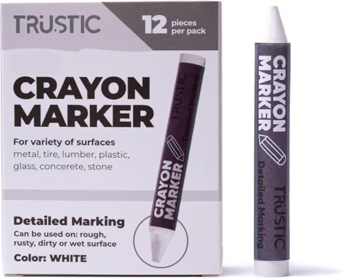 Lumber Crayon for Wood, Tire Paint Marker Crayons by Trustic