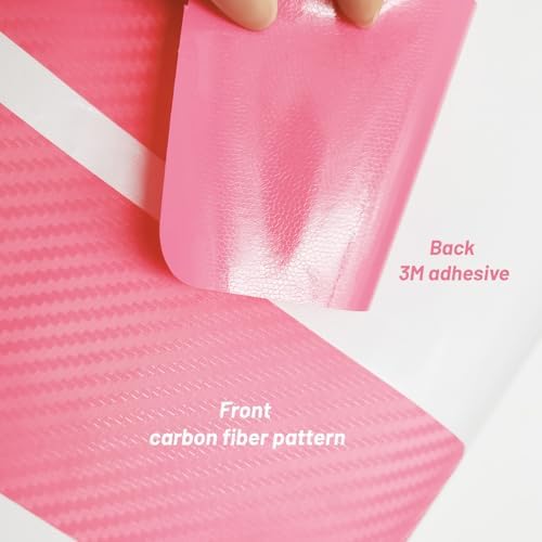 4PCS Car Door Sill Protector 3D Carbon Fiber - Image 3