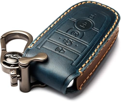 Key Shells Compatible with Ford Key Fob Cover&Case&Keychain by APEKUU