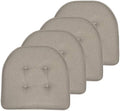 Sweet Home Collection Chair Cushion Memory Foam Pads Tufted Slip Non Skid by SweetHomeCollection