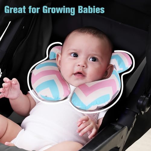 KAKIBLIN Baby Neck Pillow, Baby Support Pillow, Infant Neck Pillows - Image 4