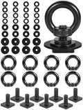 T Track Mount Tie Down Anchor for Roof Rack, M8 Heavy Duty Ring Shaped Eye Bolt by moroinriz