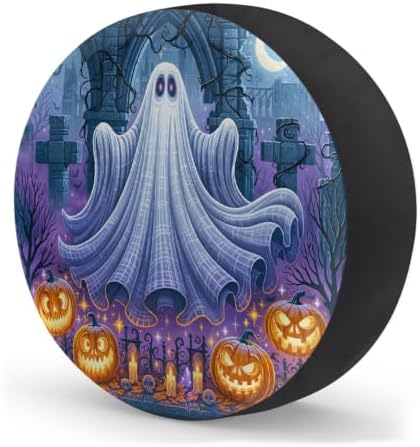 Halloween Spare Tire Cover Waterproof Dust-Proof Spare Wheel Covers - Image 2