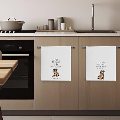 Gqtt Australian Shepherd Dish Towels Set - Image 5