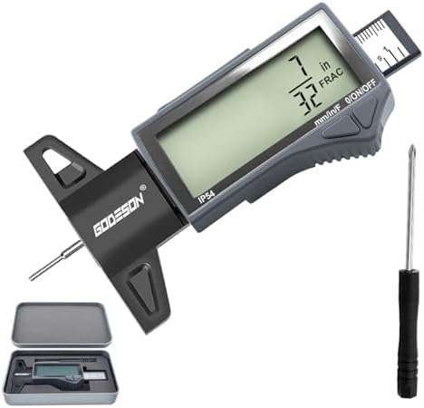 GODESON Digital Tire Tread Depth Gauge by GODESON